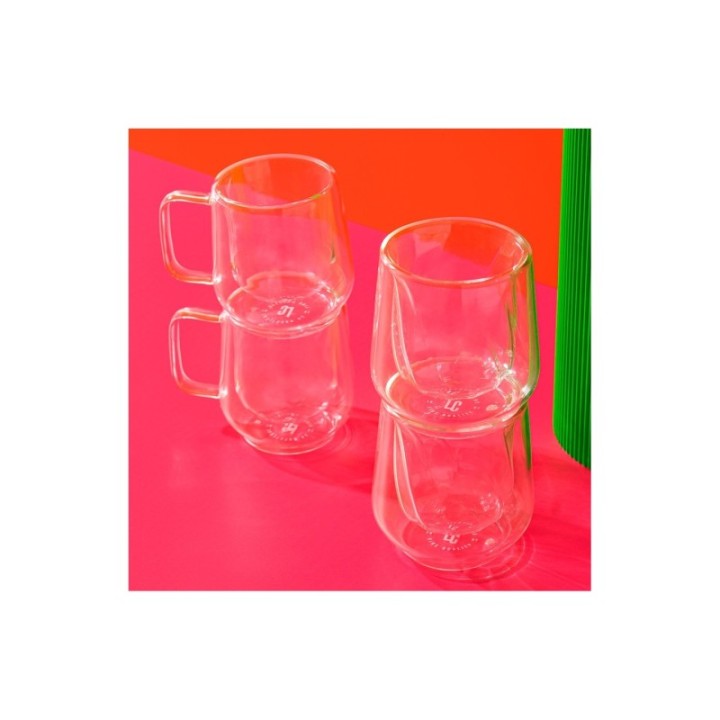 La Cafetière Dobbeltvægget Espressoglas 10 cl 2 Stk