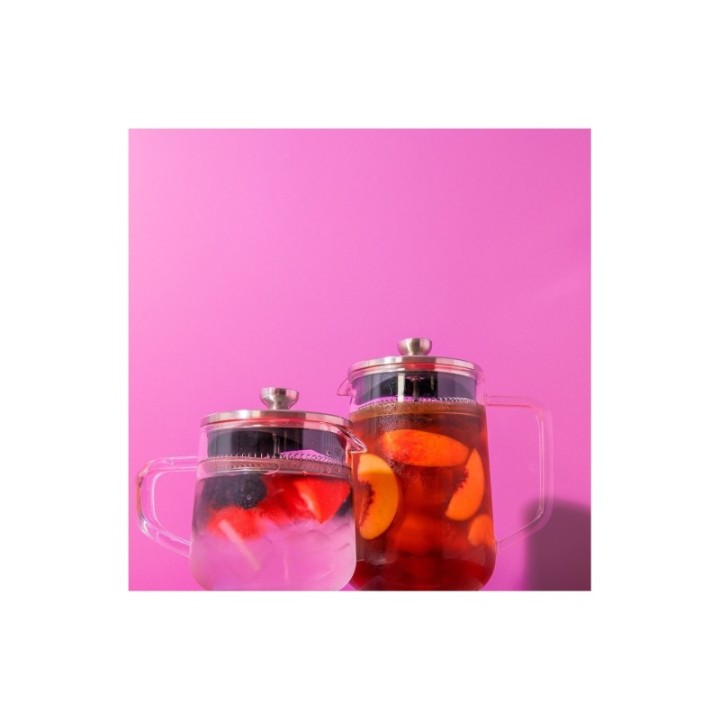 La Cafetière 2 Kop. Tebrygger Stål/Glas