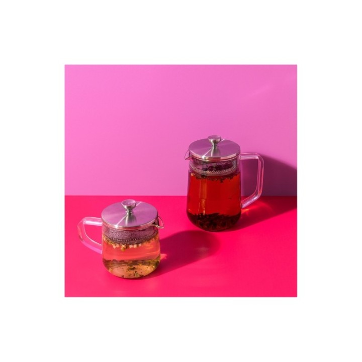 La Cafetière 2 Kop. Tebrygger Stål/Glas