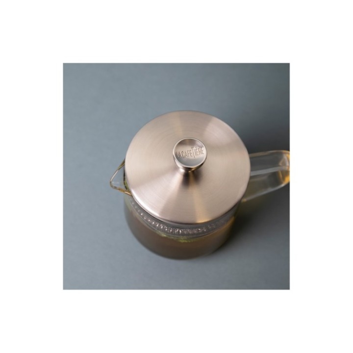 La Cafetière 2 Kop. Tebrygger Stål/Glas