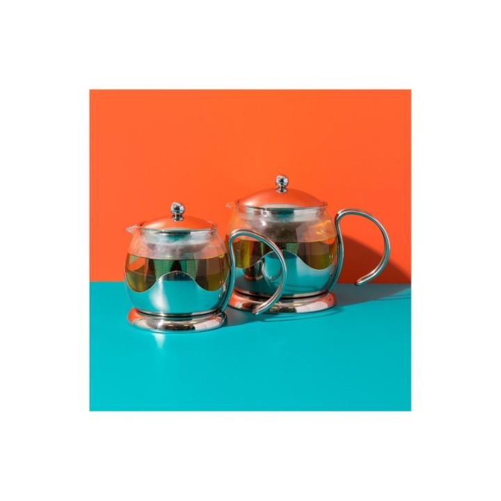 La Cafetière Izmir 4 Kop. Tebrygger Stål