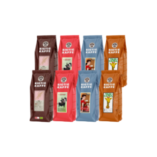 Rigtig Kaffe Mixpakke 3,6kg Hele kaffebønner