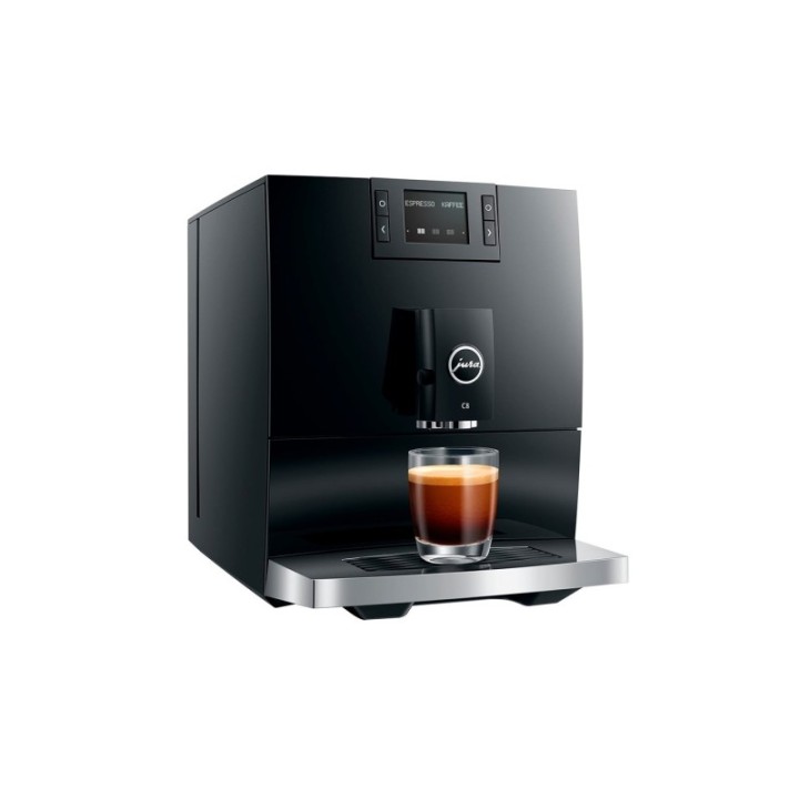 Jura C8 (EA) Piano Black Espressomaskine Inkl. Startpakke