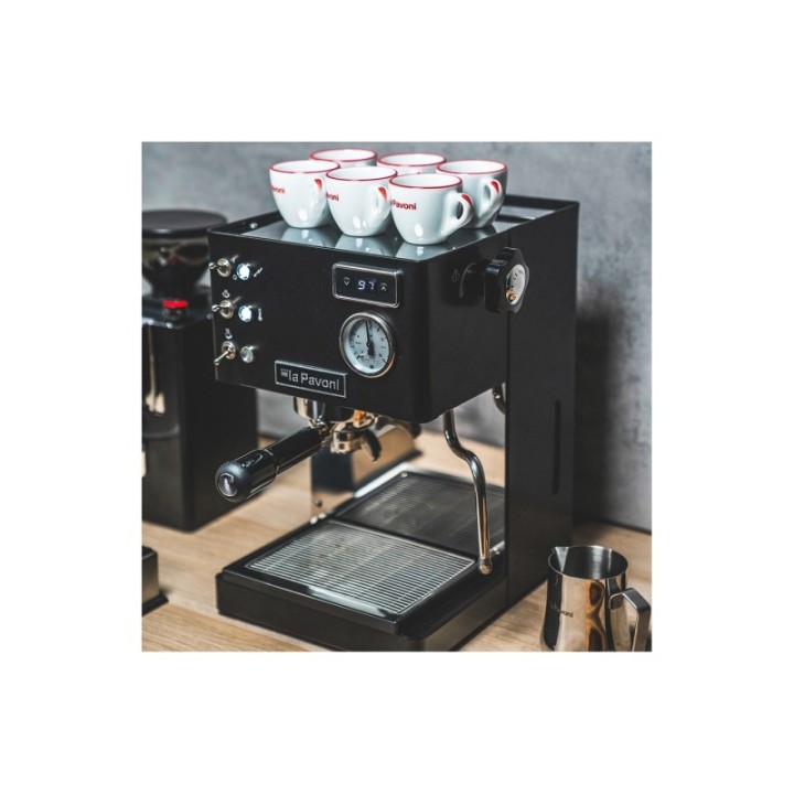 La Pavoni Casa Bar PID Sort LPMCBN02EU Espressomaskine