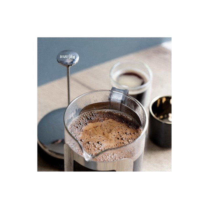 La Cafetière Roma 12 Kop. Stempelkande Rustfrit Stål