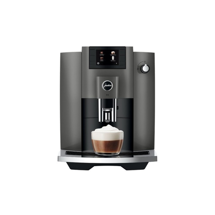 Jura E6 (EC) Dark Inox Espressomaskine Inkl. Pleje & 3kg Kaffe