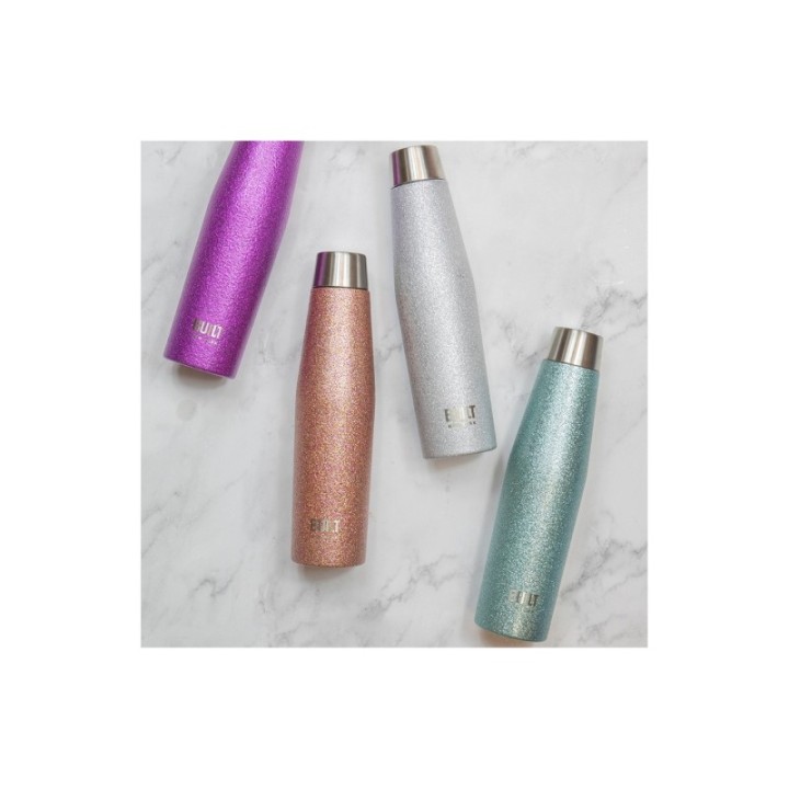 BUILT Apex Termoflaske 0,54 L Blå Glitter