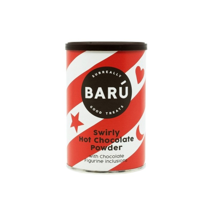 Barú Swirly Chocolate Powder & Figurines 250g