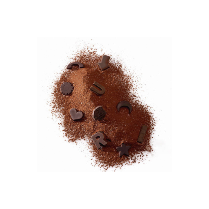Barú Swirly Chocolate Powder & Figurines 250g