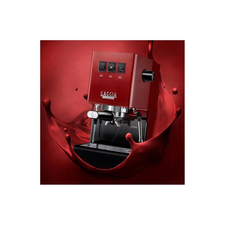 Gaggia Classic E24 Rød Espressomaskine