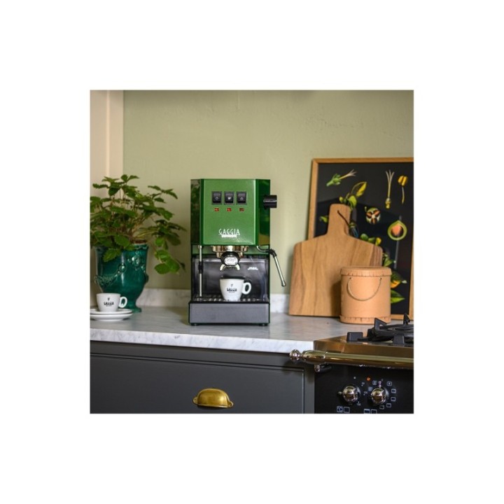 Gaggia Classic E24 Jungle Green Espressomaskine