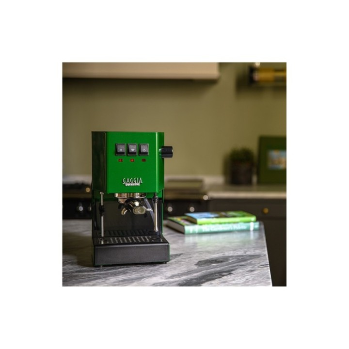 Gaggia Classic E24 Jungle Green Espressomaskine
