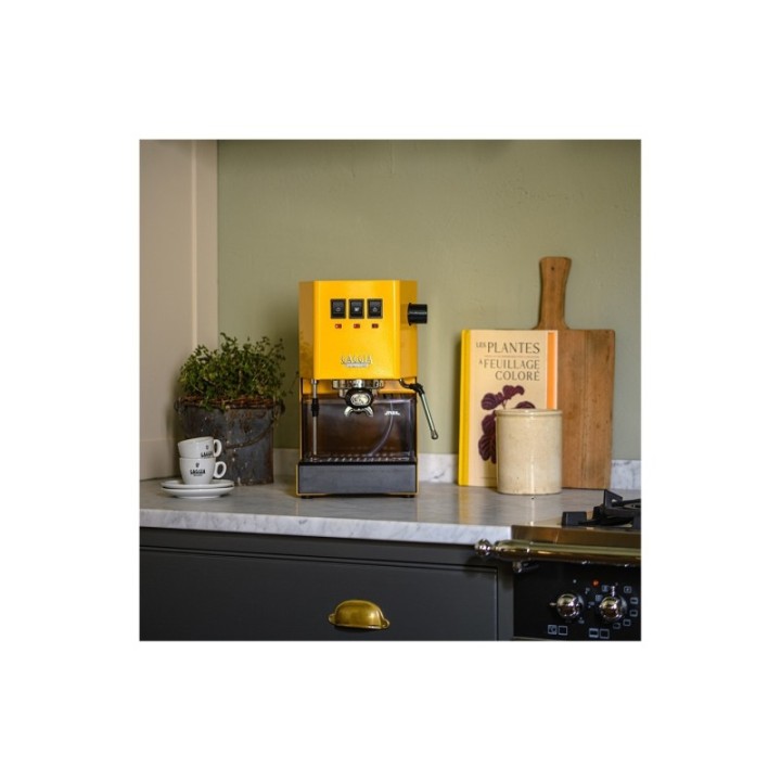 Gaggia Classic E24 Sunshine Yellow Espressomaskine