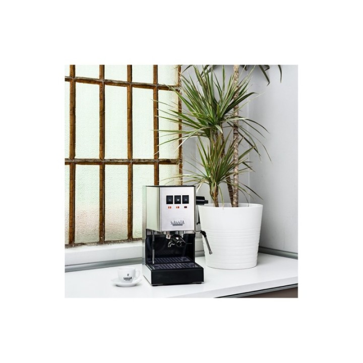Gaggia Classic E24 Stål Espressomaskine