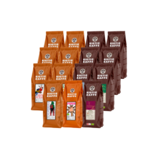 Rigtig Kaffe Mixpakke 6kg Hele kaffebønner