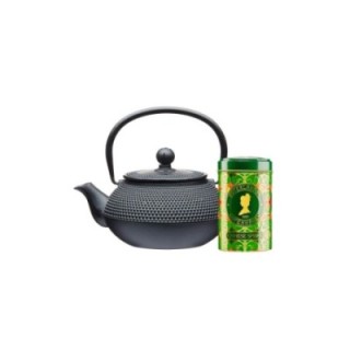 La Cafetière 0,6 L Tebrygger Sort og Østerlandsk Thehus Chinese Spring 125g