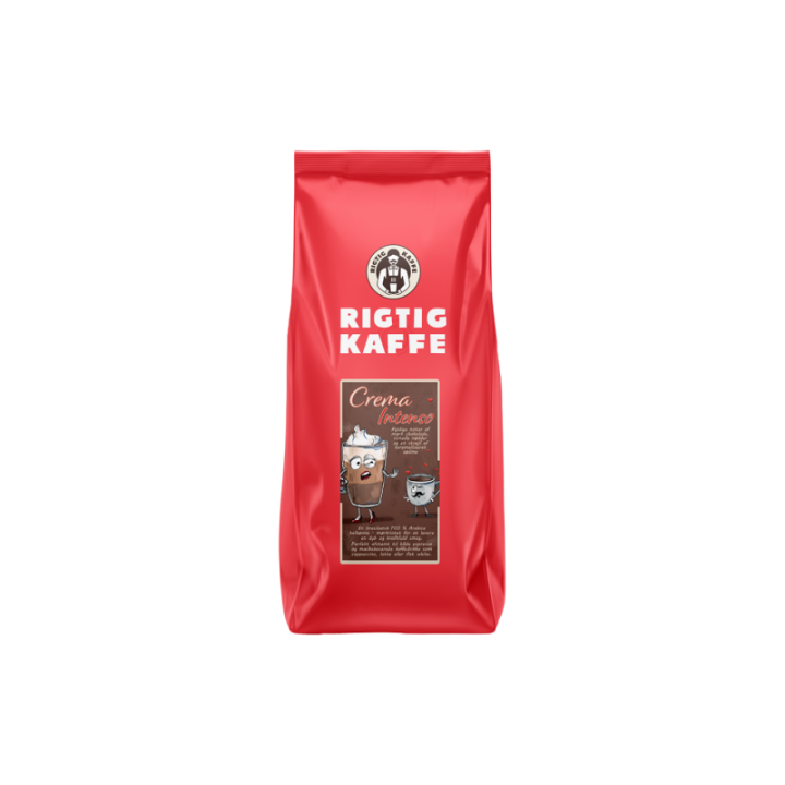 Rigtig Kaffe Crema Intenso 24kg Hele kaffebønner
