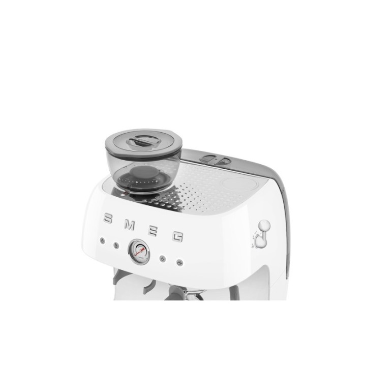 Smeg EGF03WHEU Manuel espressomaskine Inkl. Mælkekande & 1,5kg Rigtig Kaffe