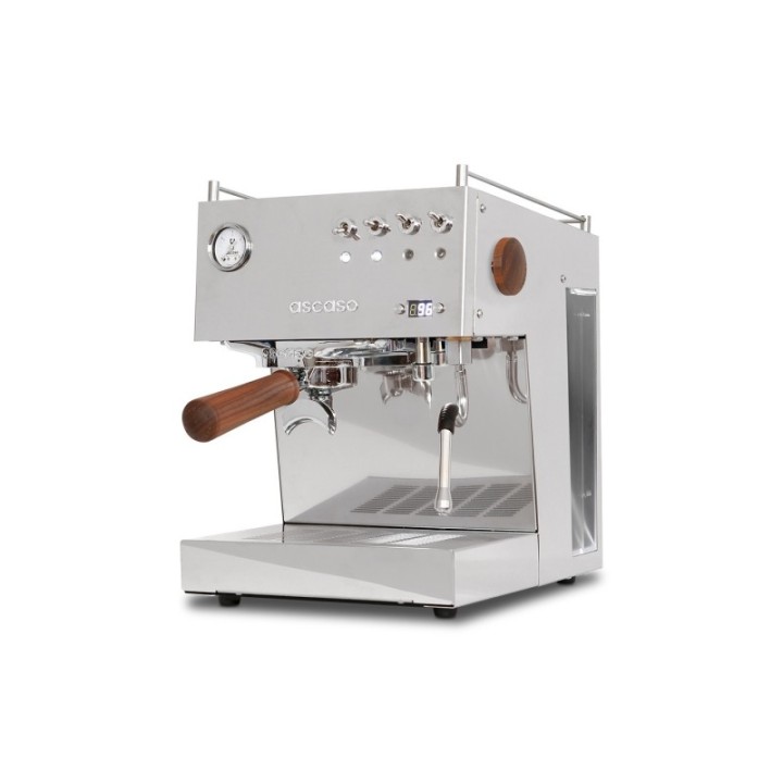 Ascaso Steel Duo PID Poleret Stål Inkl. Eureka Mignon Libra kværn