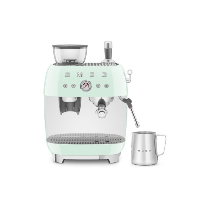 Smeg EGF03PGEU Manuel espressomaskine Inkl. Mælkekande & 1,5kg Rigtig Kaffe