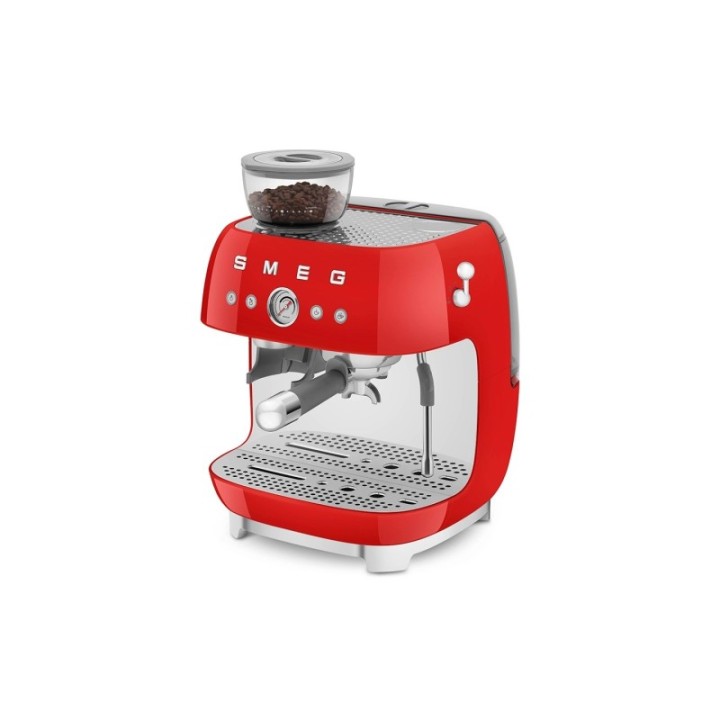 Smeg EGF03RDEU Manuel espressomaskine Inkl. Mælkekande & 1,5kg Rigtig Kaffe