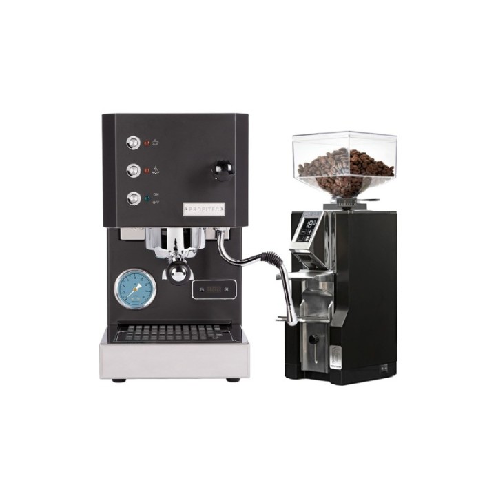 Profitec GO Sort Espressomaskine Model 2025 Inkl. Eureka Mignon Libra kværn