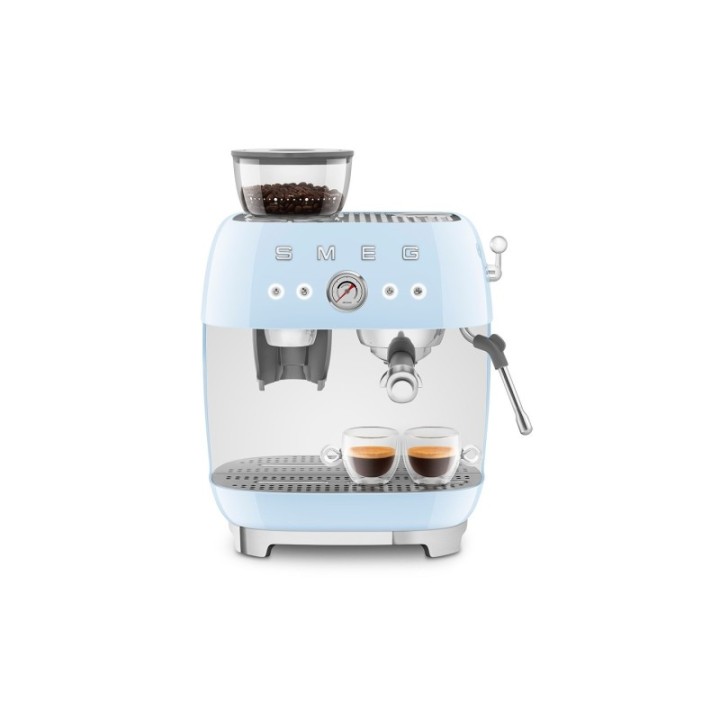 Smeg EGF03PBEU Manuel espressomaskine Inkl. Mælkekande & 1,5kg Rigtig Kaffe