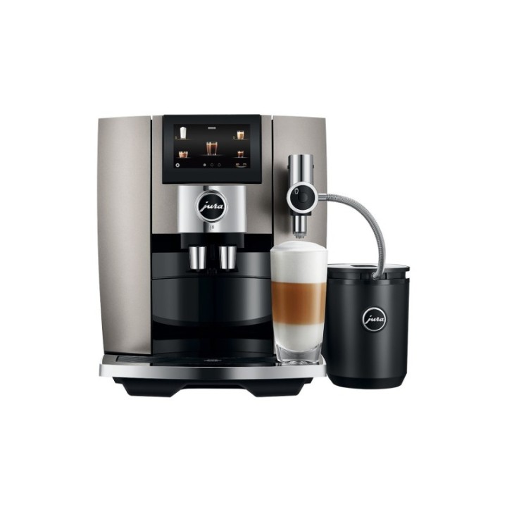 Jura J8 (EA) Inkl. Plejepakke, Mælkebeholder, Filter & 3 kg kaffe