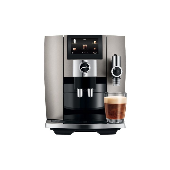 Jura J8 (EA) Inkl. Plejepakke, Mælkebeholder, Filter & 3 kg kaffe