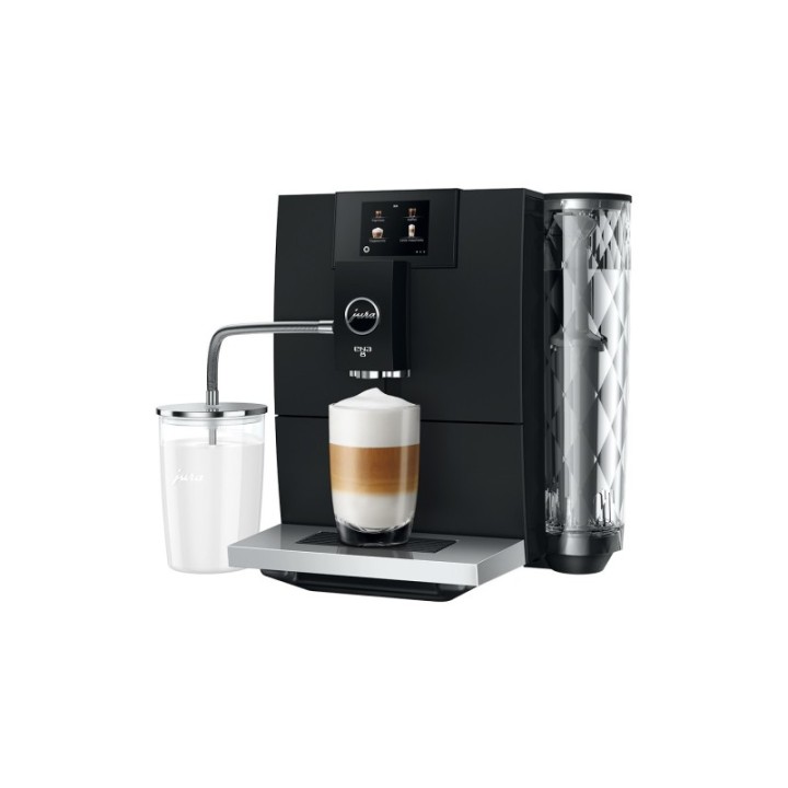 Jura ENA 8 (EC) Inkl. Plejepakke, Mælkebeholder, rens, Filtre & Kaffe