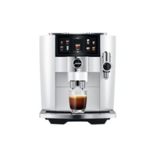 Jura J8 Twin (EA) Diamond White Espressomaskine Inkl. Mælkebeholder, Pleje & Rigtig Kaffe