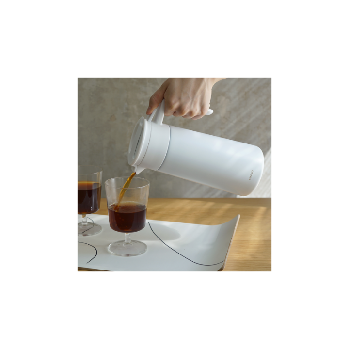 Hario termokande 600 ml Hvid