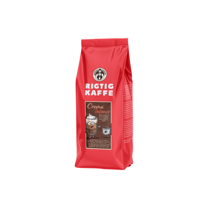 Rigtig Kaffe Crema Intenso 10kg Inkl. Kaffeplakat COFFEE DRINKS