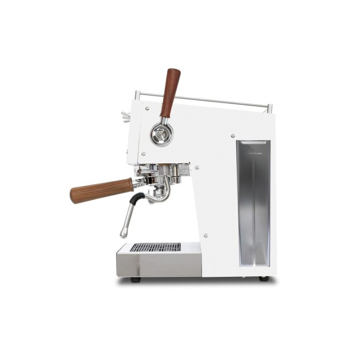 Ascaso Steel Duo Plus White Espressomaskine Inkl. Eureka Mignon Libra Chrome/Hvid Espressokværn & Cappuccinokopper