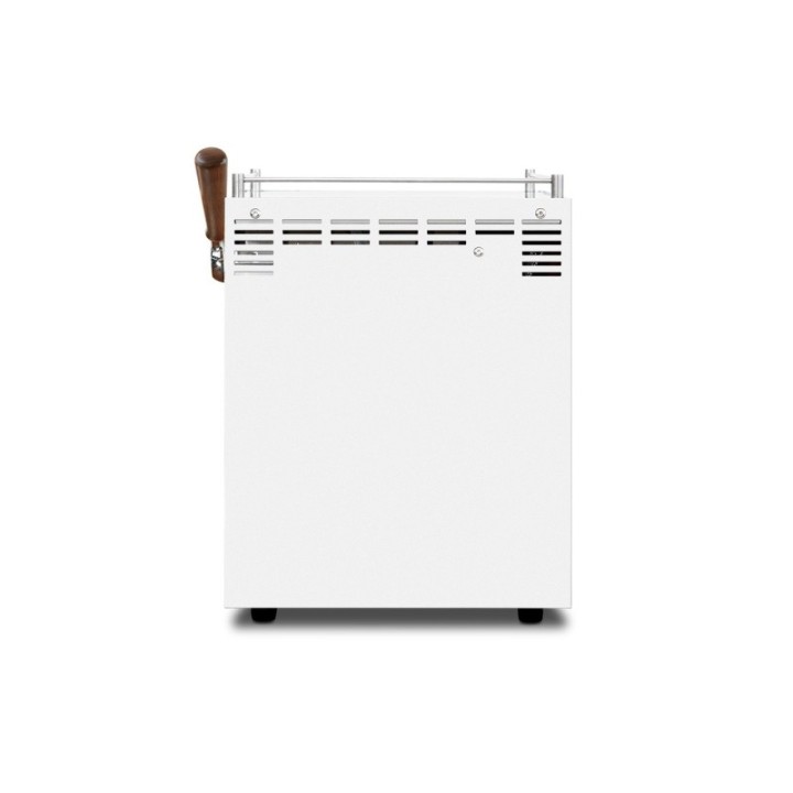 Ascaso Steel Duo Plus White Espressomaskine Inkl. Eureka Mignon Libra Chrome/Hvid Espressokværn & Cappuccinokopper