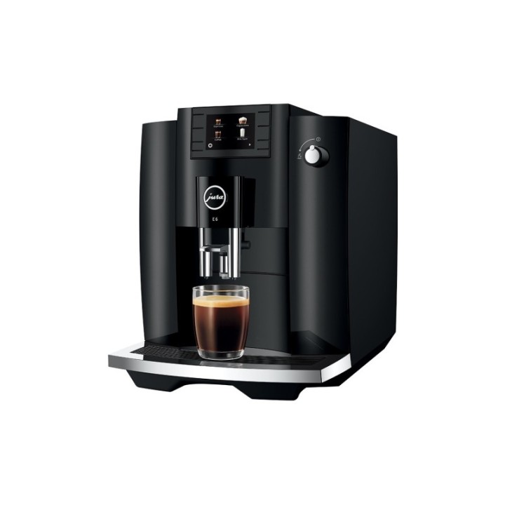Jura E6 (EC) Piano Black Espressomaskine Inkl. Startpakke