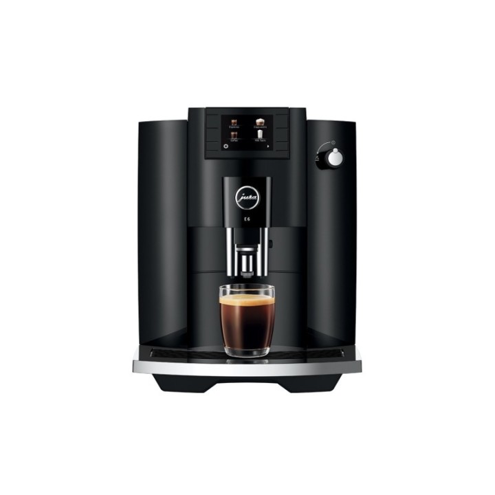 Jura E6 (EC) Piano Black Espressomaskine Inkl. Startpakke