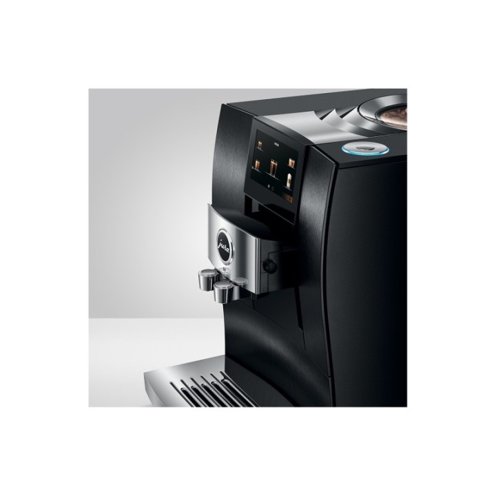 Jura Z10 (EA) Aluminium Black Espressomaskine Inkl. Startpakke DK sprog, Mælkebeholder, 3kg Rigtig Kaffe & Pleje