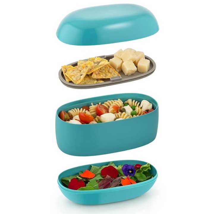 Alessi Lunch Box Grå Alessi Lunch Box Grå