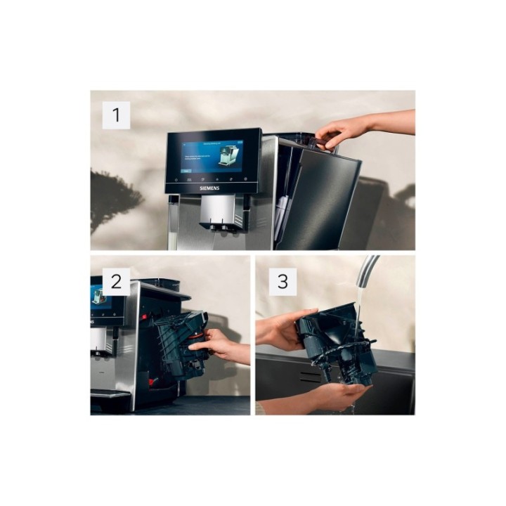 Siemens TQ907RZ3 EQ900 Plus Espressomaskine Inkl. 3kg Rigtig Kaffe & Pleje