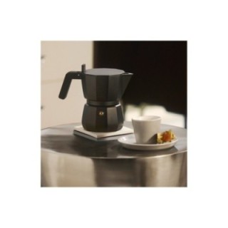 Alessi Moka 3 Kop. Espressokande Sort