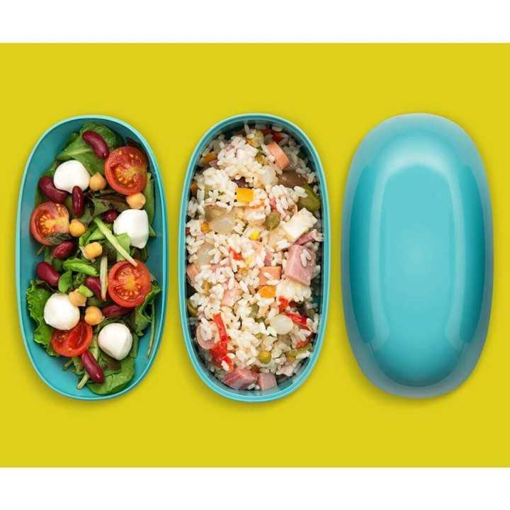 Alessi Lunch Box Grå Alessi Lunch Box Grå