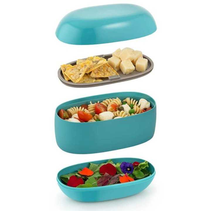 Alessi Lunch Box Grå Alessi Lunch Box Grå