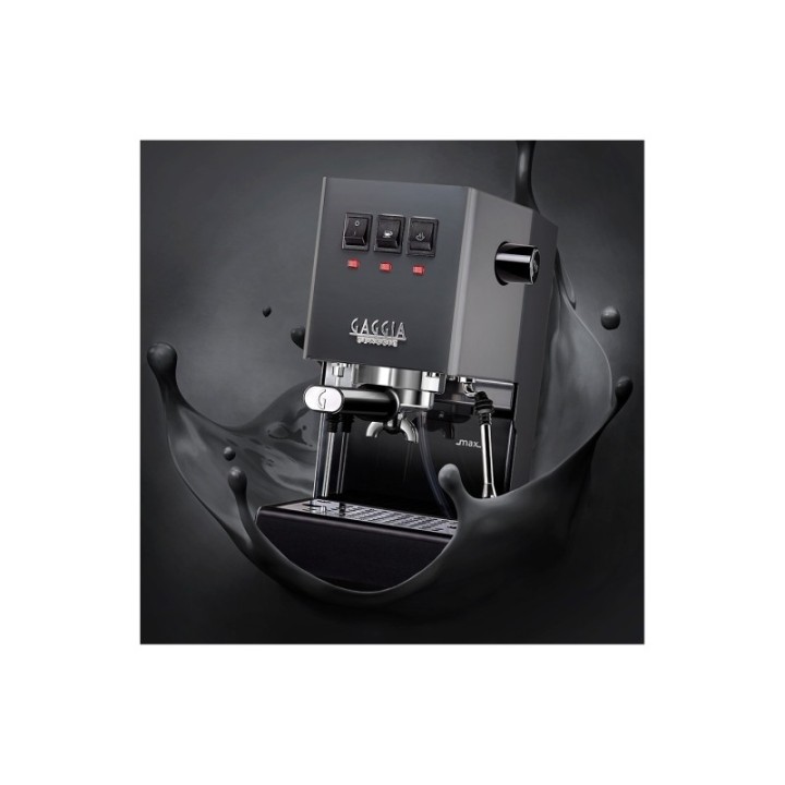 Gaggia Classic E24 Grå Espressomaskine Inkl. Baristaudstyr