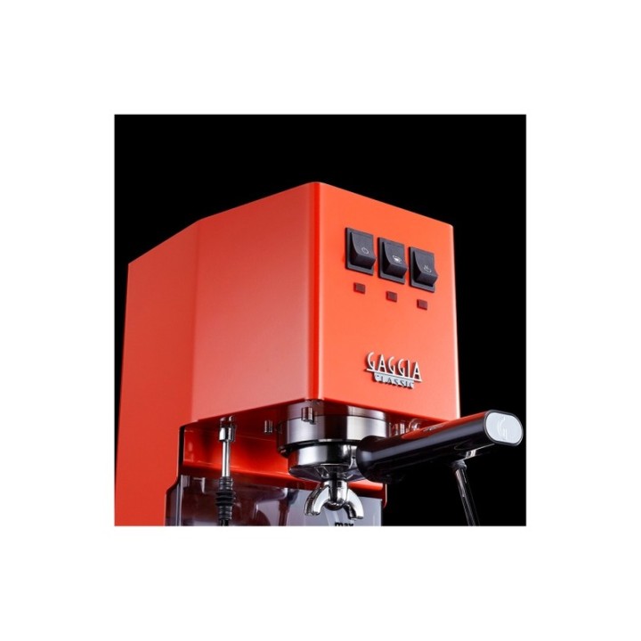 Gaggia Classic E24 Lobster Red Espressomaskine Inkl. Eureka Mignon Perfetto & Baristaudstyr
