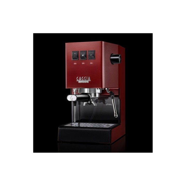 Gaggia Classic E24 Rød Espressomaskine Inkl. Eureka Mignon Perfetto & Baristaudstyr
