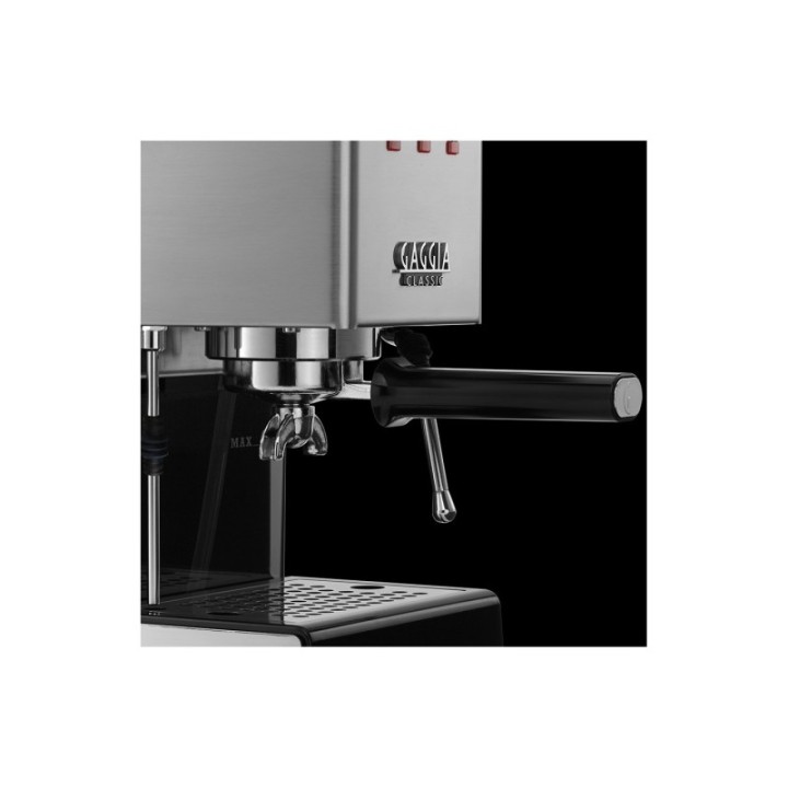 Gaggia Classic E24 Stål Espressomaskine Inkl. Baristaudstyr