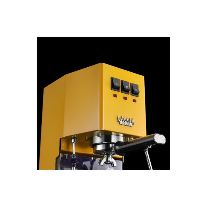 Gaggia Classic E24 Sunshine Yellow Espressomaskine Inkl. Baristaudstyr