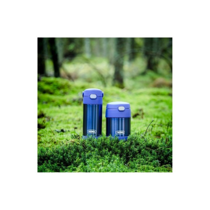 Thermos  Funtainer Drikkeflaske m. Sugerør 355 ml Violet
