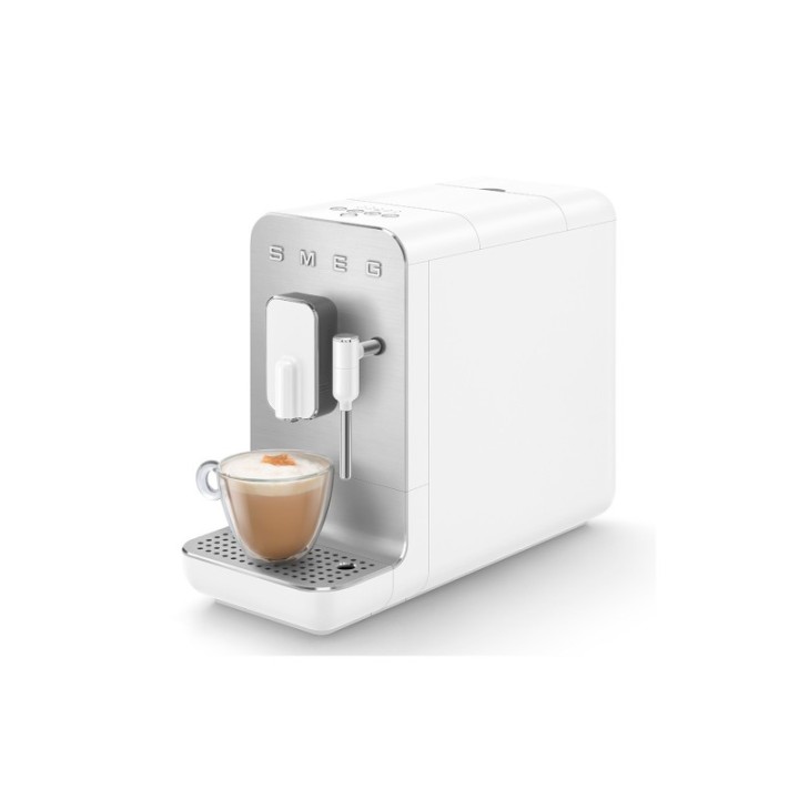 Smeg BCC12WHMEU Hvid Inkl. Mælkekande & Crema Intenso 1kg kaffebønner